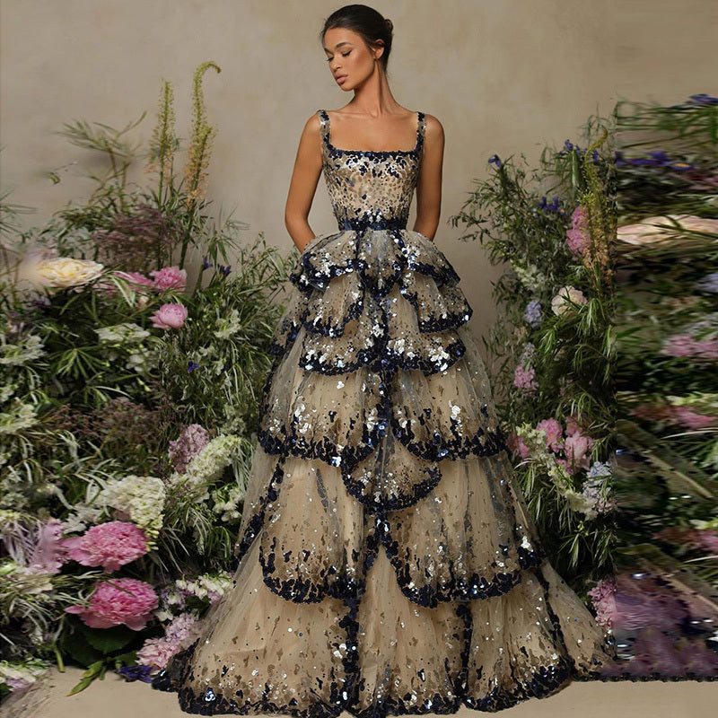 Women's High-end Luxury Puffy Dress Skirt - ADJOVIMARK