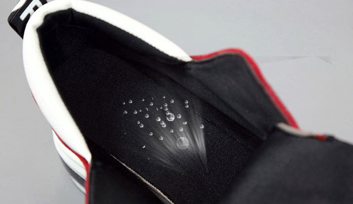 Increased Velcro casual sports shoes female Korean version of the wild letter thick bottom wedge - ADJOVIMARK