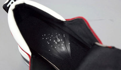 Increased Velcro casual sports shoes female Korean version of the wild letter thick bottom wedge - ADJOVIMARK