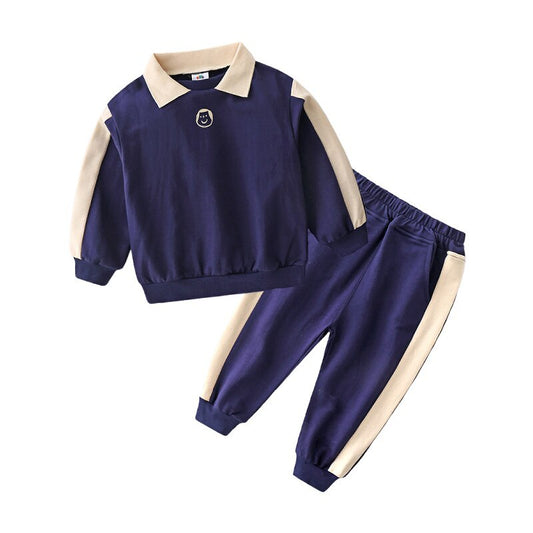 Baby Casual Suit Boys Sports Sweatshirt Pants Trendy - ADJOVIMARK