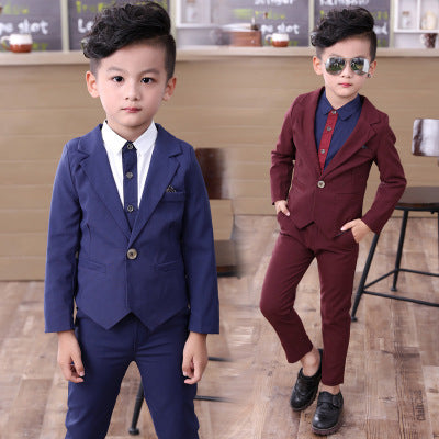 Two-piece suit flower girl little dress - ADJOVIMARK