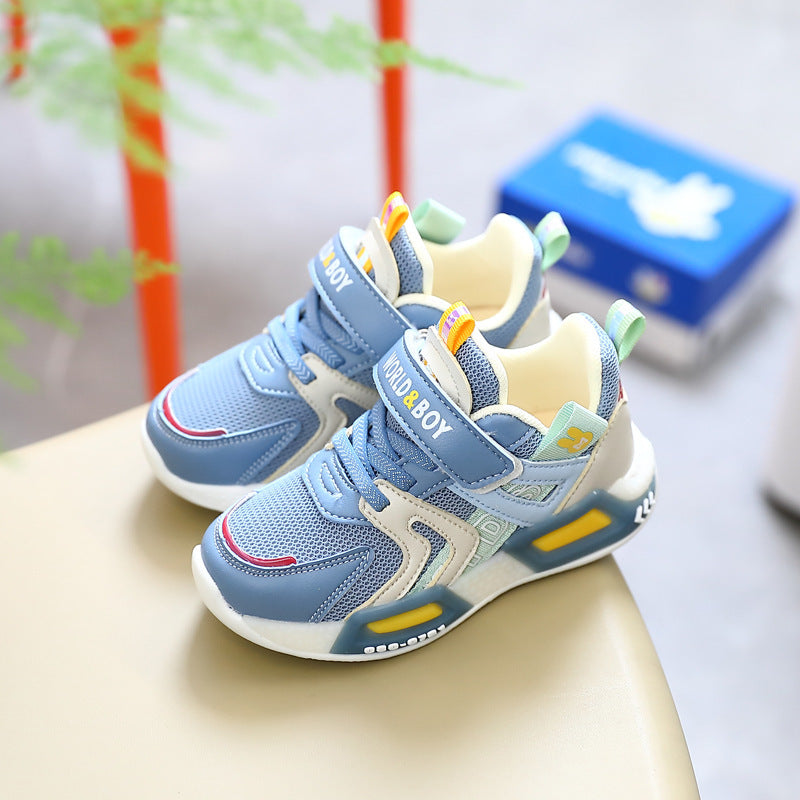 Children's Mesh Fabric Breathable Sneakers - ADJOVIMARK