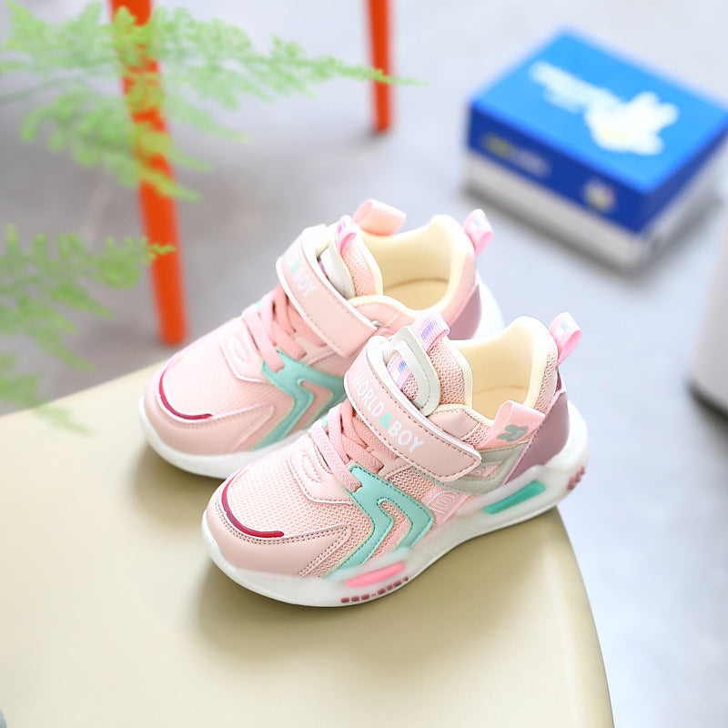 Children's Mesh Fabric Breathable Sneakers - ADJOVIMARK