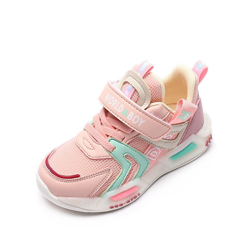 Children's Mesh Fabric Breathable Sneakers - ADJOVIMARK