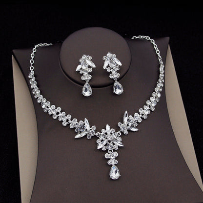 Royal Queen Bridal Jewelry Sets For Women Luxury Tiaras Crow - ADJOVIMARK