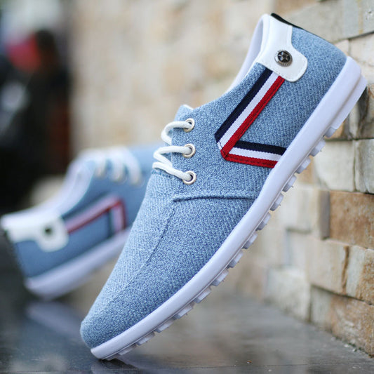 2024 Solid Color Non-slip Men Driving Shoes Spring Autumn New Leather Breathable Men's Peas Shoes British Casual Sneakers - ADJOVIMARK