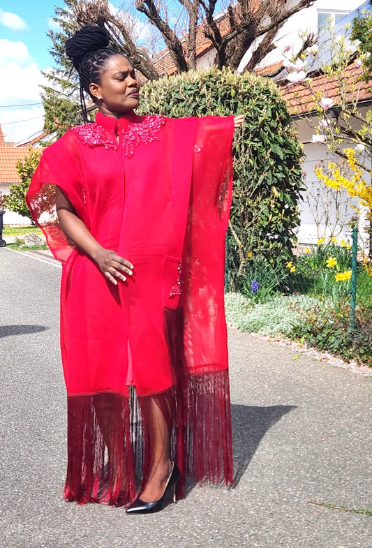 ROBE EN MAILLE POUR FEMME - ADJOVIMARK