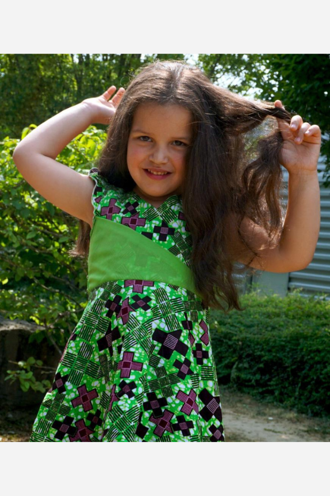 Robe enfant Wax et tulle - ADJOVIMARK