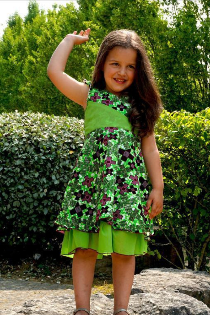 Robe enfant Wax et tulle - ADJOVIMARK