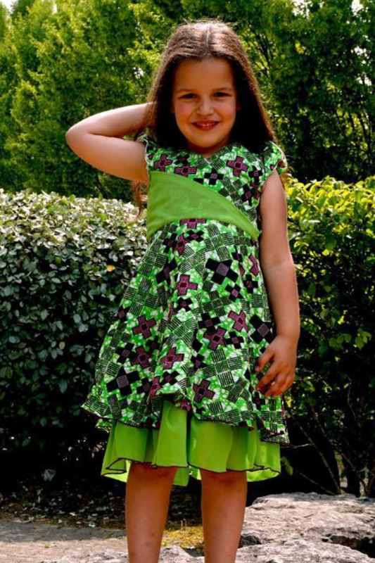 Robe enfant Wax et tulle - ADJOVIMARK