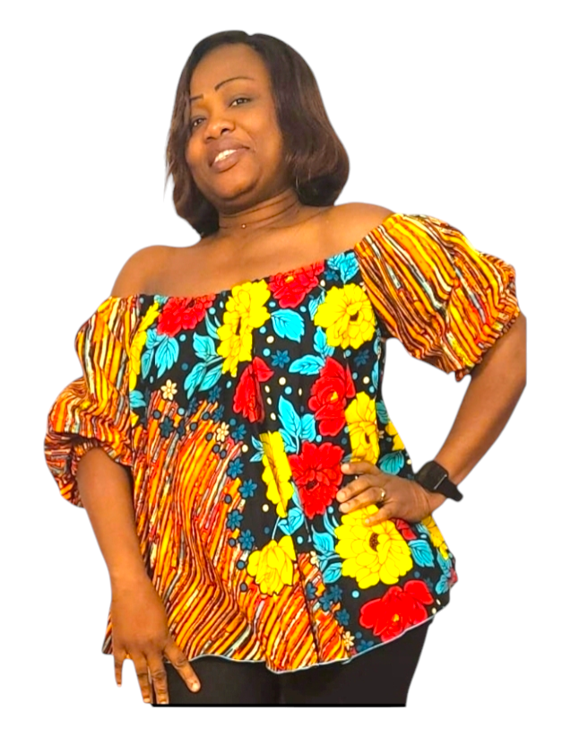 BLOUSE FEMME ÉPAULES DENUDEES - ADJOVIMARK