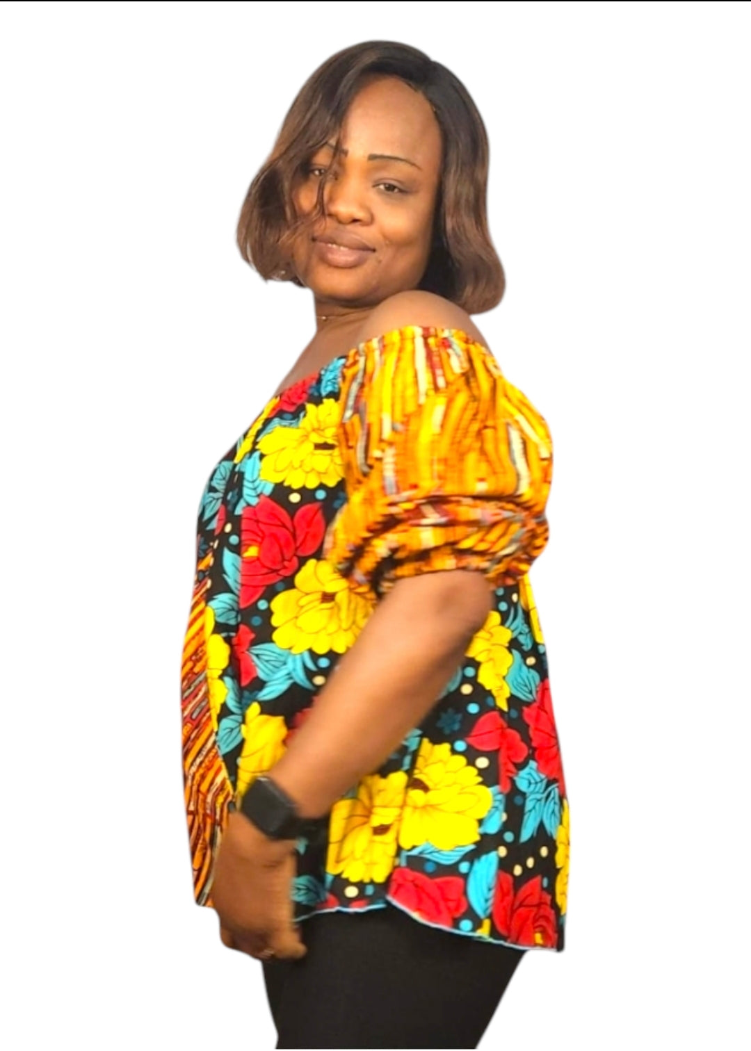 BLOUSE FEMME ÉPAULES DENUDEES - ADJOVIMARK
