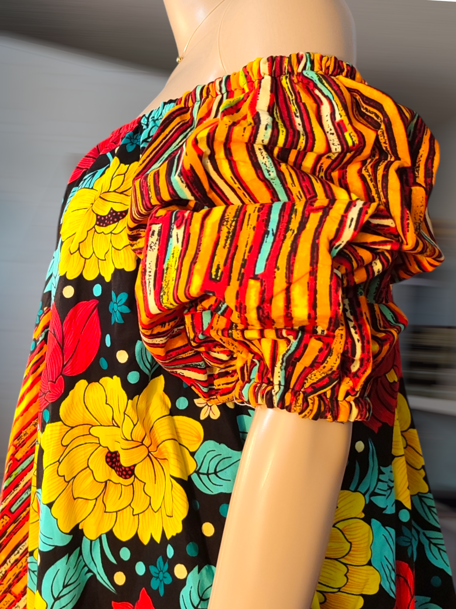 BLOUSE FEMME ÉPAULES DENUDEES - ADJOVIMARK